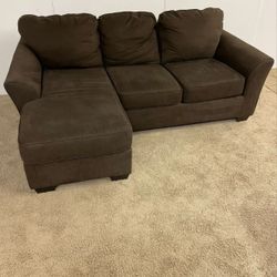 Brown Reversible Sectional  *Free Delivery*