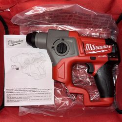 Milwaukee M12 Fuel 5/8” SDS PLUS Rotary Hammer Drill. Tool Only. Model #2416-20