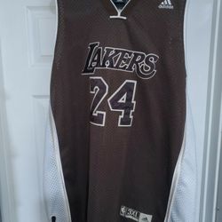 LOS ANGELES LAKERS KOBE JERSEY #24 RARE BROWN JERSEY