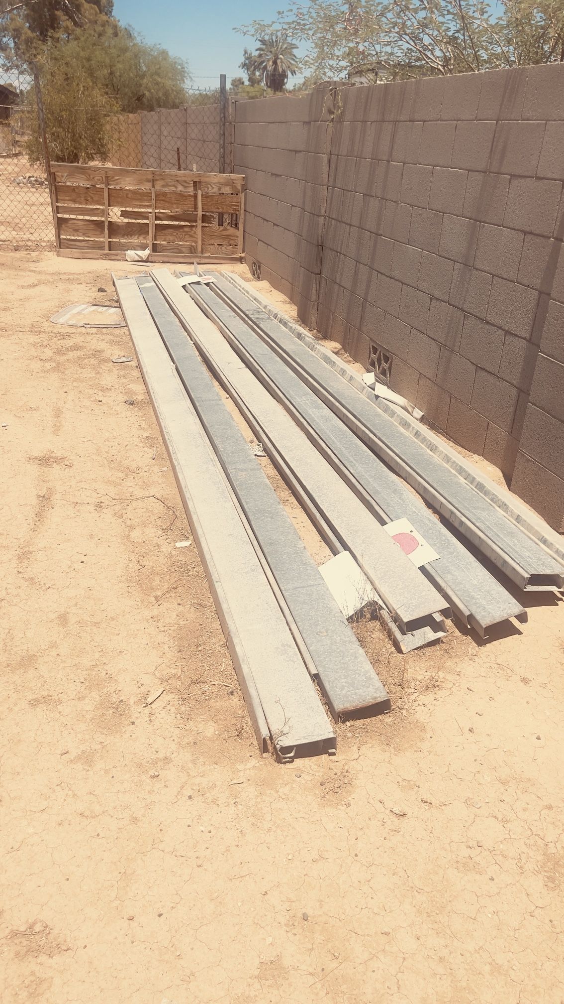 20’ Long Galvanized Purlins