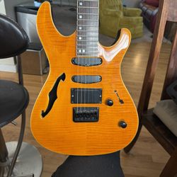 Teton TRS20NT Semi-hollow Electric Guitar