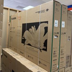 75” TOSHIBA 4K HDR SMART LED FIRE TV