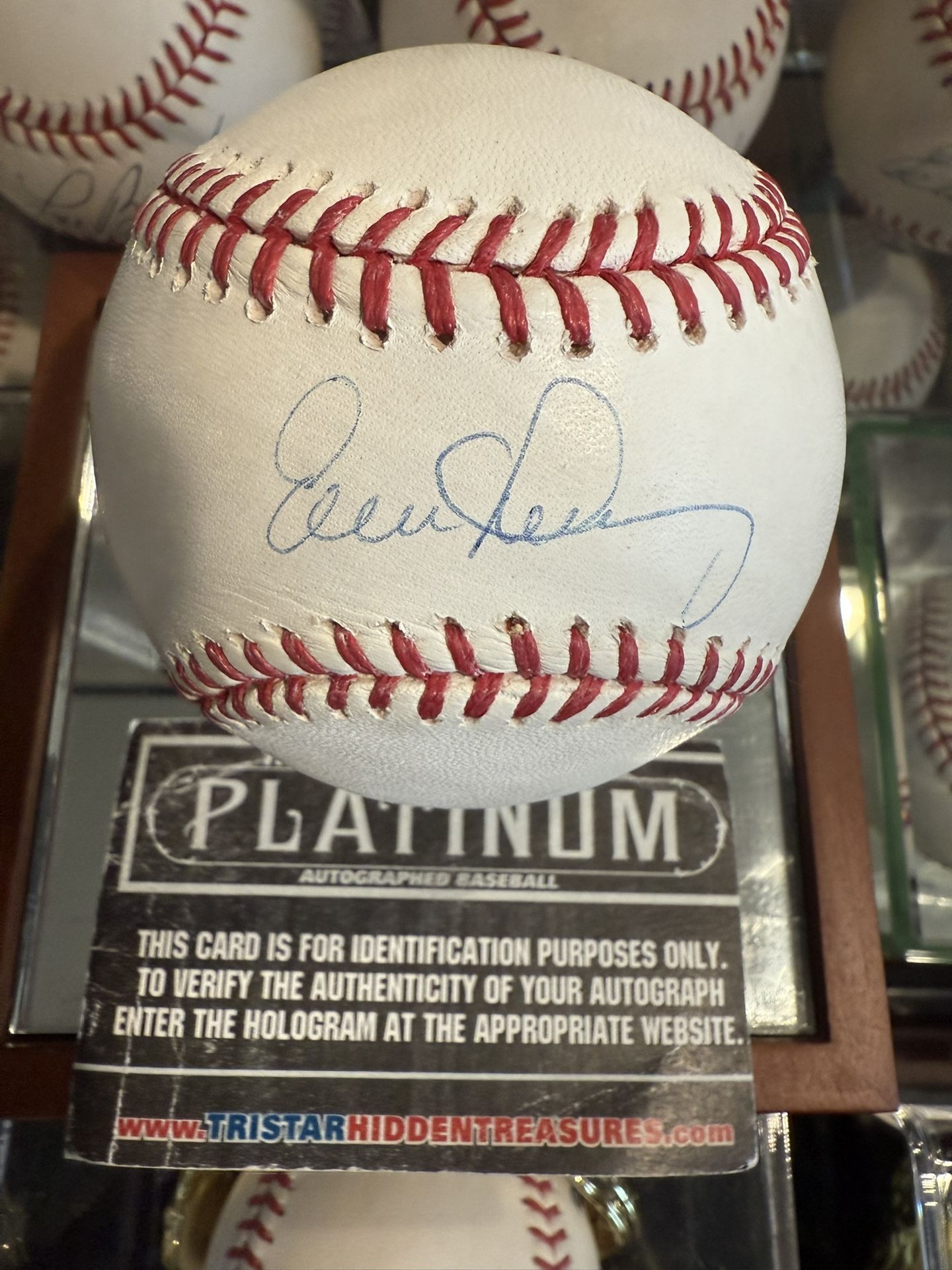 Evan Longoria  Signed 1/1 Hidden Treasures Tristar Baseball Rays Retired 6-7-2025