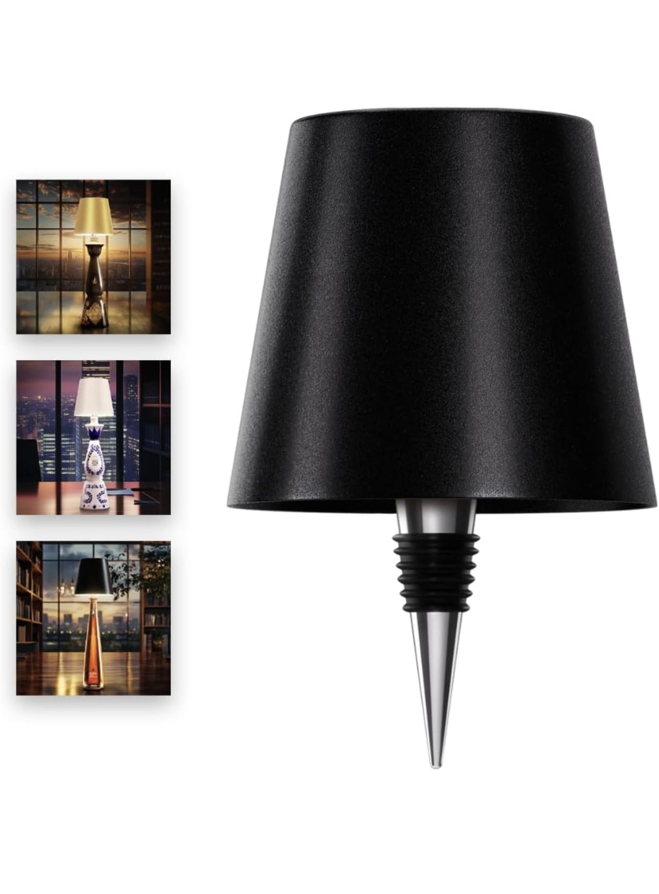 Pridola Wireless Bottle Led Lamp Assorted Colors