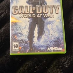 Microsoft Xbox 360 Call of Duty World at War Mature 17+ Video Game Tested Manual