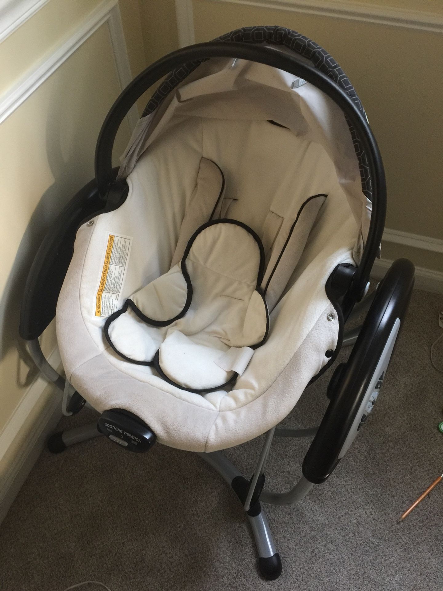 Baby bouncer and baby swing