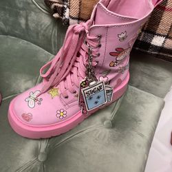 PowerPuff Girl Boots Preowned