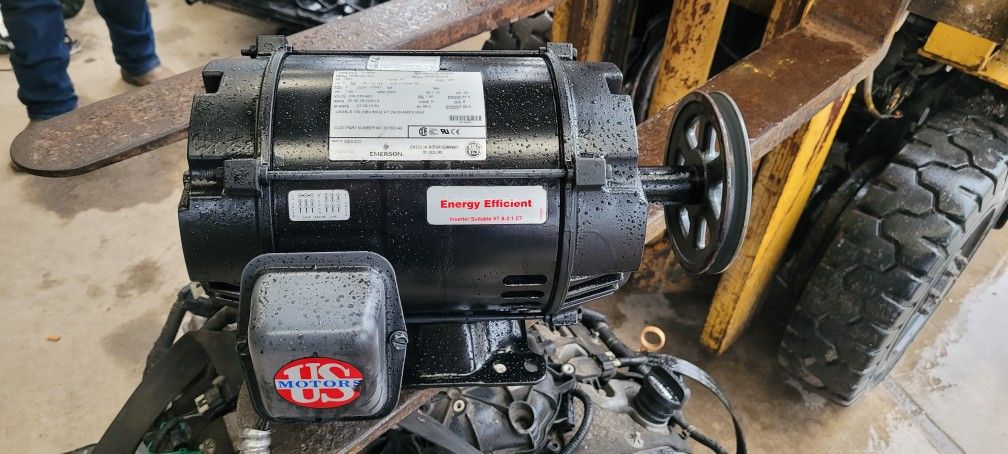 Motor For Sale. Air Compressor. 7.5hp .