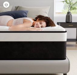 lemontalking 12" Hybrid Breathable Mattress Medium Firm Memory Foam Deluxe King Mattress