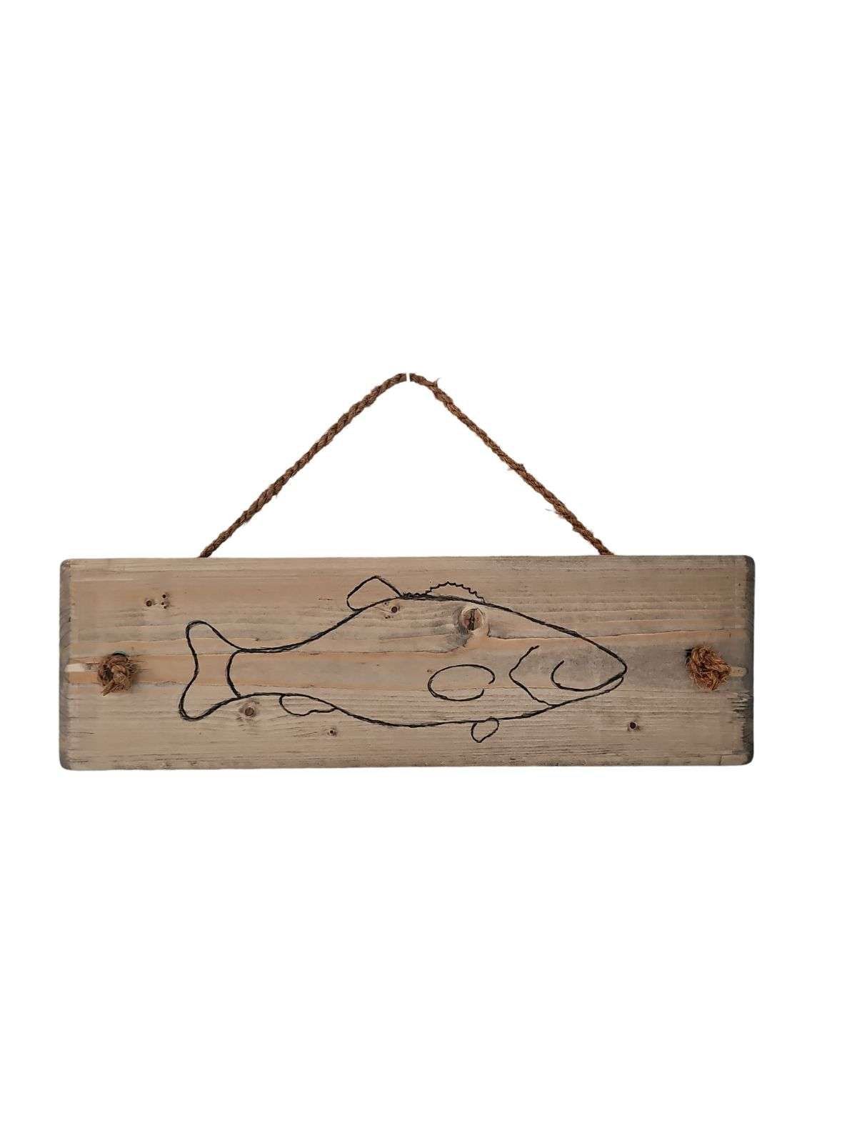 Fish On A Plank