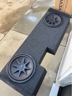 Two 12” kickers subwoofer