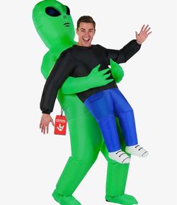 Inflatable Alien Abduction Halloween Costume