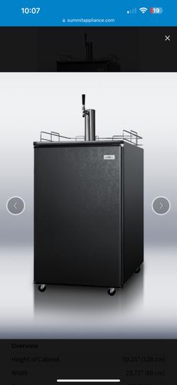 Summit 24" Wide Kegerator Model #SBC500B