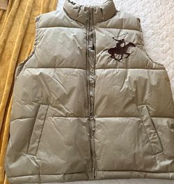 U.S. Polo Assn. Men's Signature Vest, Camel, Large