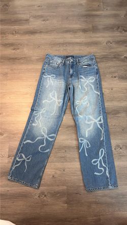 Aeropostale lowrise, baggy jeans, size 8
