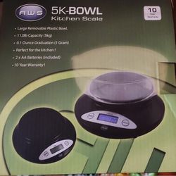 AWS Bowl-Style Kitchen Scale