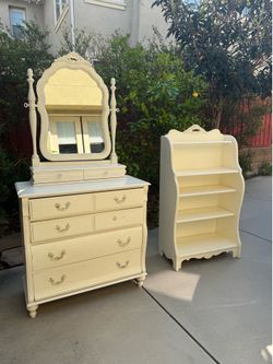 Girls Dresser and Bookcase - Stanley Furniture