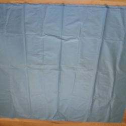 New. Blue Material  About 3 Yards