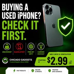 Buying a Used iPhone? Verify It Before You Pay | IMEI Check Starting at $2.99