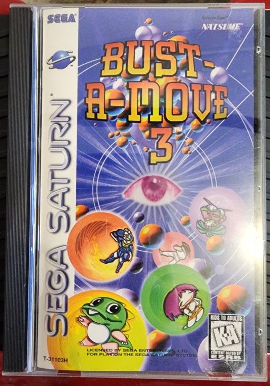 Sega Saturn Bust-A-Move 3 (Used)