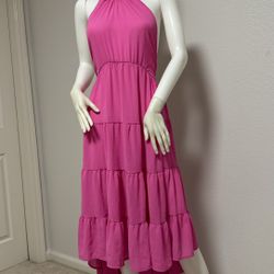 Brandnew Hot Pink Dress Size Small Retail Value $98 + Tax 