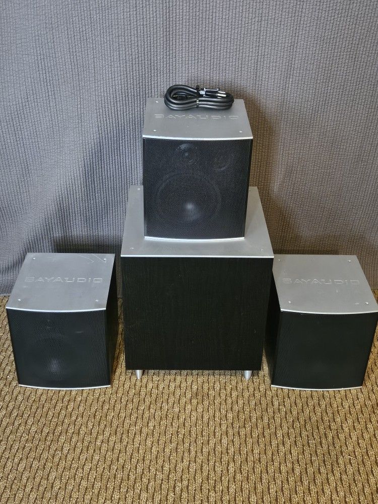 Bay Audio Speakers And Subwoofer