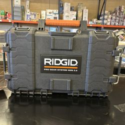 (New) Ridgid 2.0 Pro Gear System Power Tool Case 