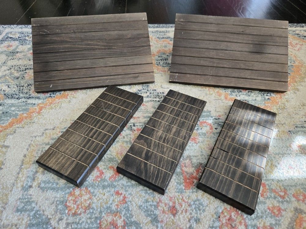 Wooden Jewelry Card Displays