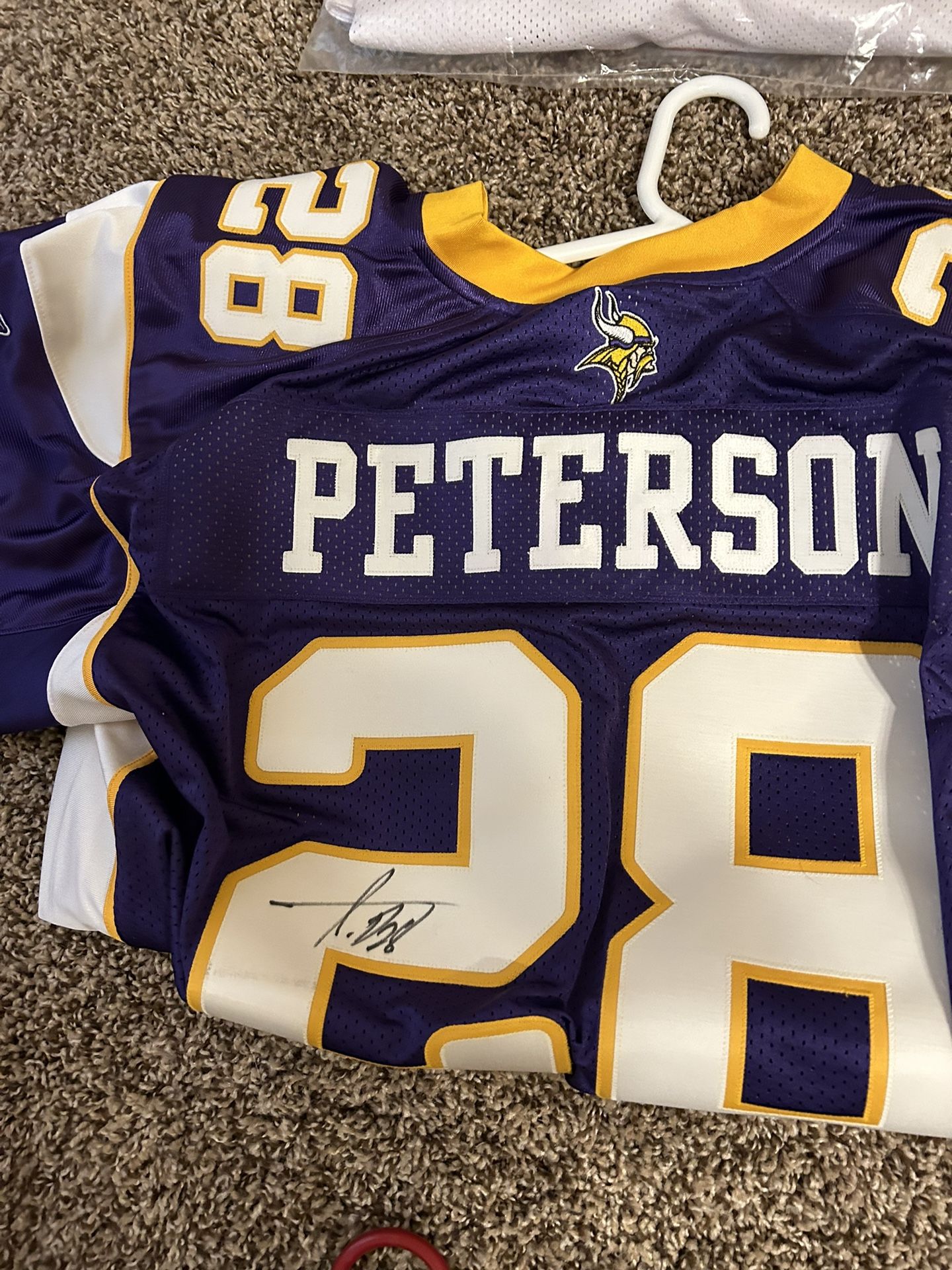 Adrian Peterson Signed Jersey