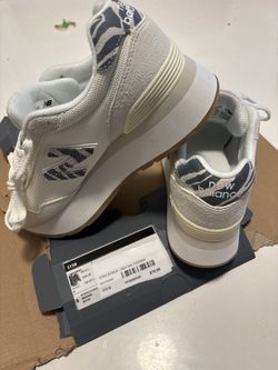 New Balance 515H platform sea salt / zebra