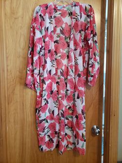 Floral shawl