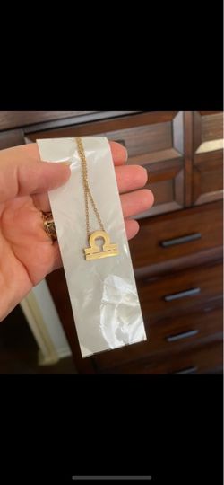 Beautiful necklace libra