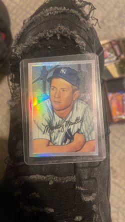 Mickey Mantle Holographic Baseball Card