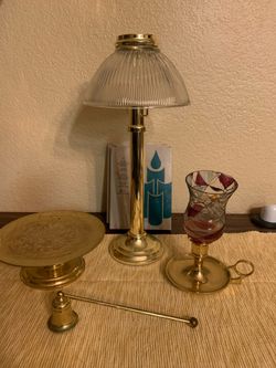 Brass Candle Holders