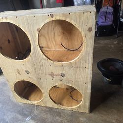 Custom Birchwood Box for 4-15s - 200$ obo