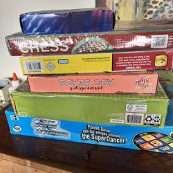 Games and arts and crafts for kids ages three and up