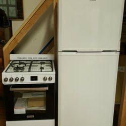 Summit Refrigerator 28"w $950 Magic Chef 24"w Stove 