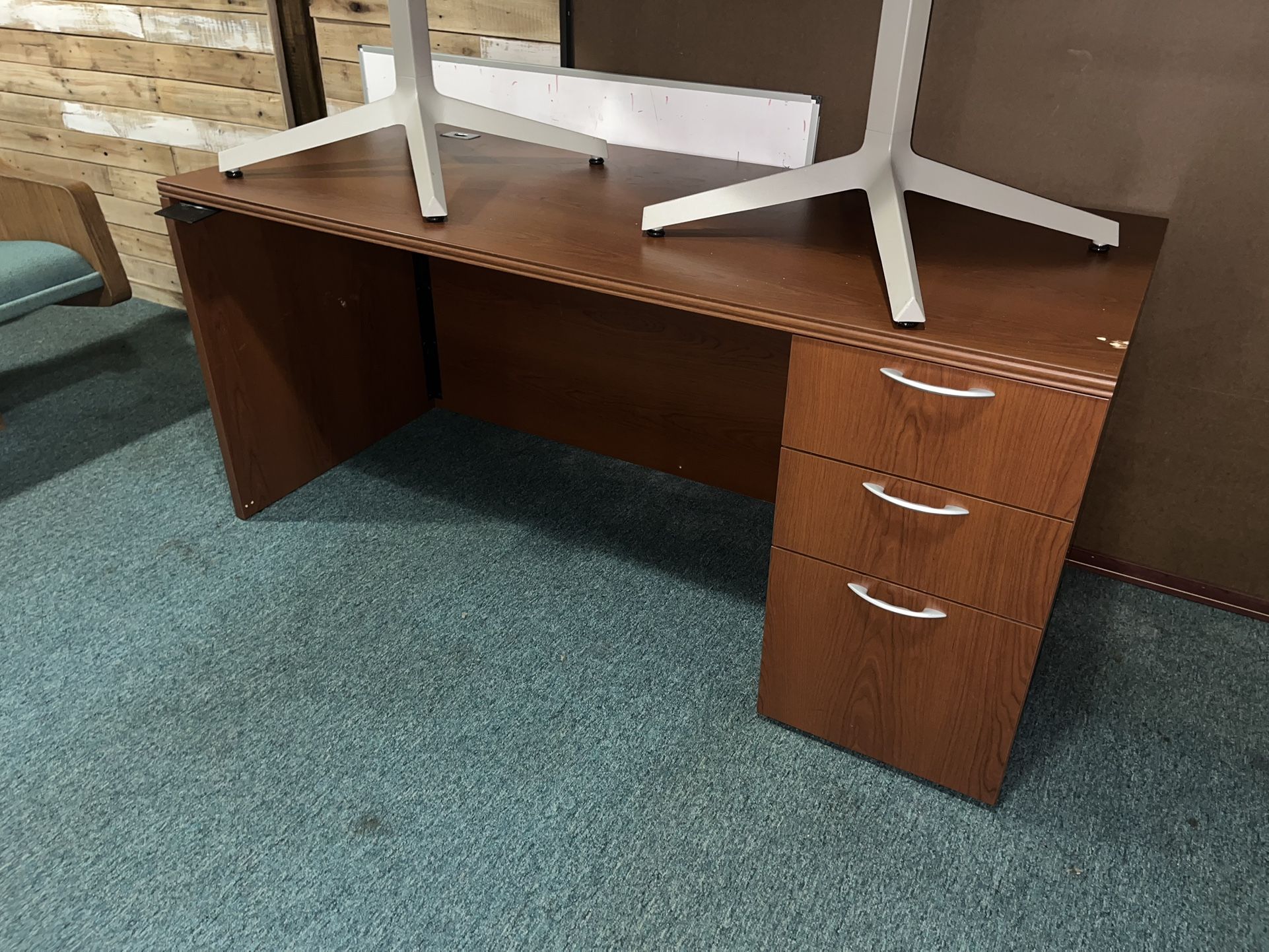 Laminate Wood Desk for Home or Work Office Furniture 66”