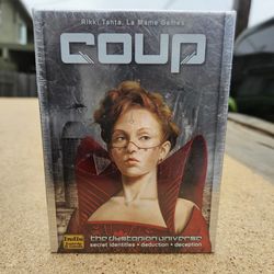 ​NEW Coup Card Game - Factory Sealed - The Dystopian Universe