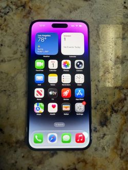 UNLOCKED IPhone 14 Pro Max 512 gbs