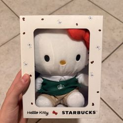 Hello Kitty Starbucks Plushie