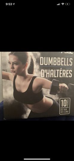Dumbells 5lbs set of 2