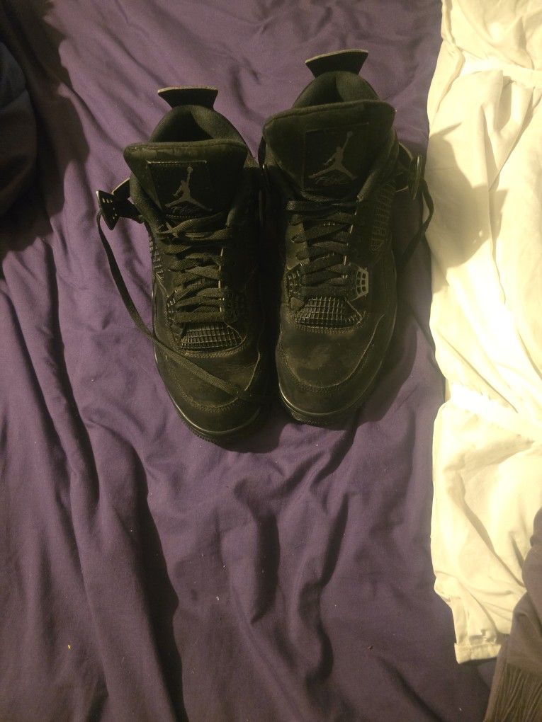 Size 13 Jordan 4 BLack CATS 2019