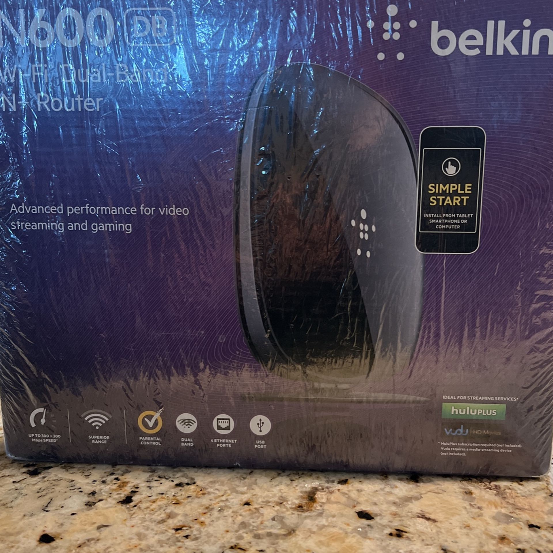 Belkin N600db Router Brand New