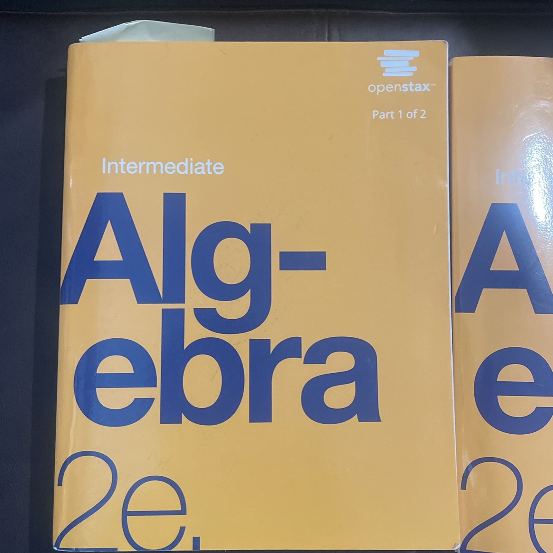 Algebra 2e Openstax
