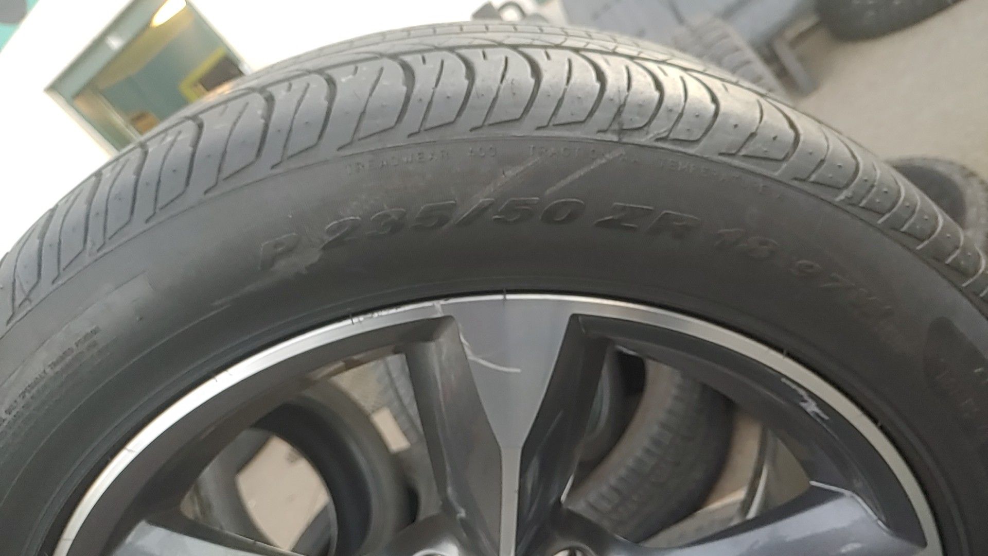 Mustang rims and tires