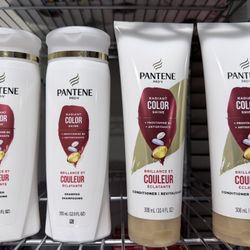 PANTENE PRO- V RADIANT COLOR SHAMPOO & CONDITIONER 