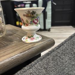 Crown Staffordshire “Pagoda” Vase