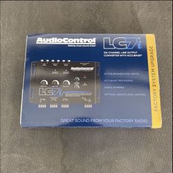 Audio Control LC7i Six Channel Line Output Converter With Accubass Speaker Level Inputs