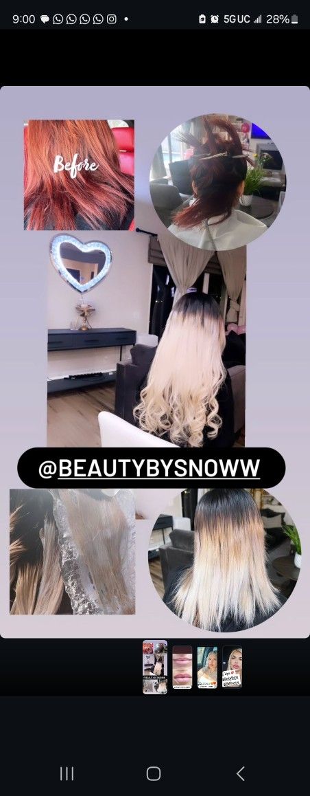 Hair Extensions Hair Color Matching